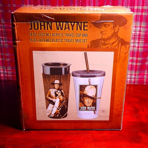 John wayne travel mug and cup - Picture 1 of 2